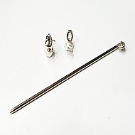 브로치장식(백동)