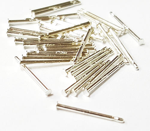 은장식 귀걸이 핀장식(1쌍)